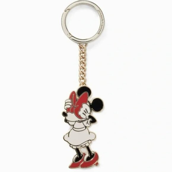 kate spade Accessories - Disney Kate Spade Minnie Mouse Keychain Charm